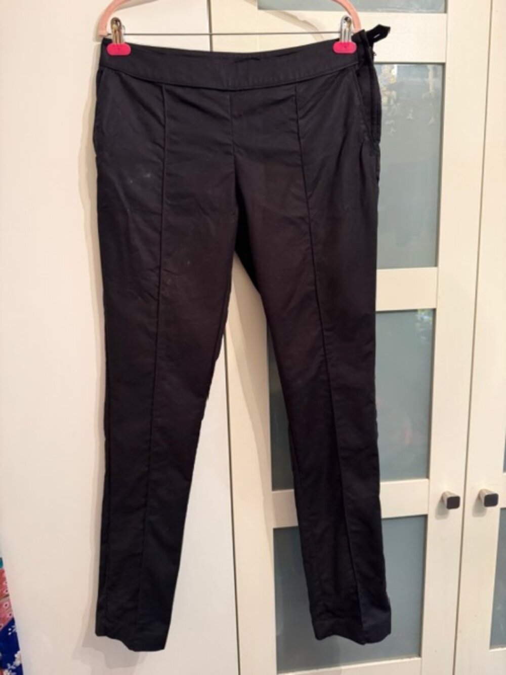 HM pants, black, straight leg size 12, black